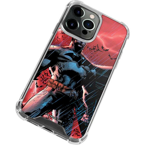 DC Comics Batman All Star Batman & Robin, the Boy Wonder Cover #2 By Jim Lee iPhone 13 Pro Max Clear Case